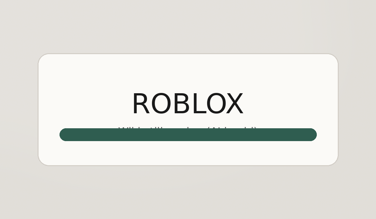 Roblox (AI illustratie)